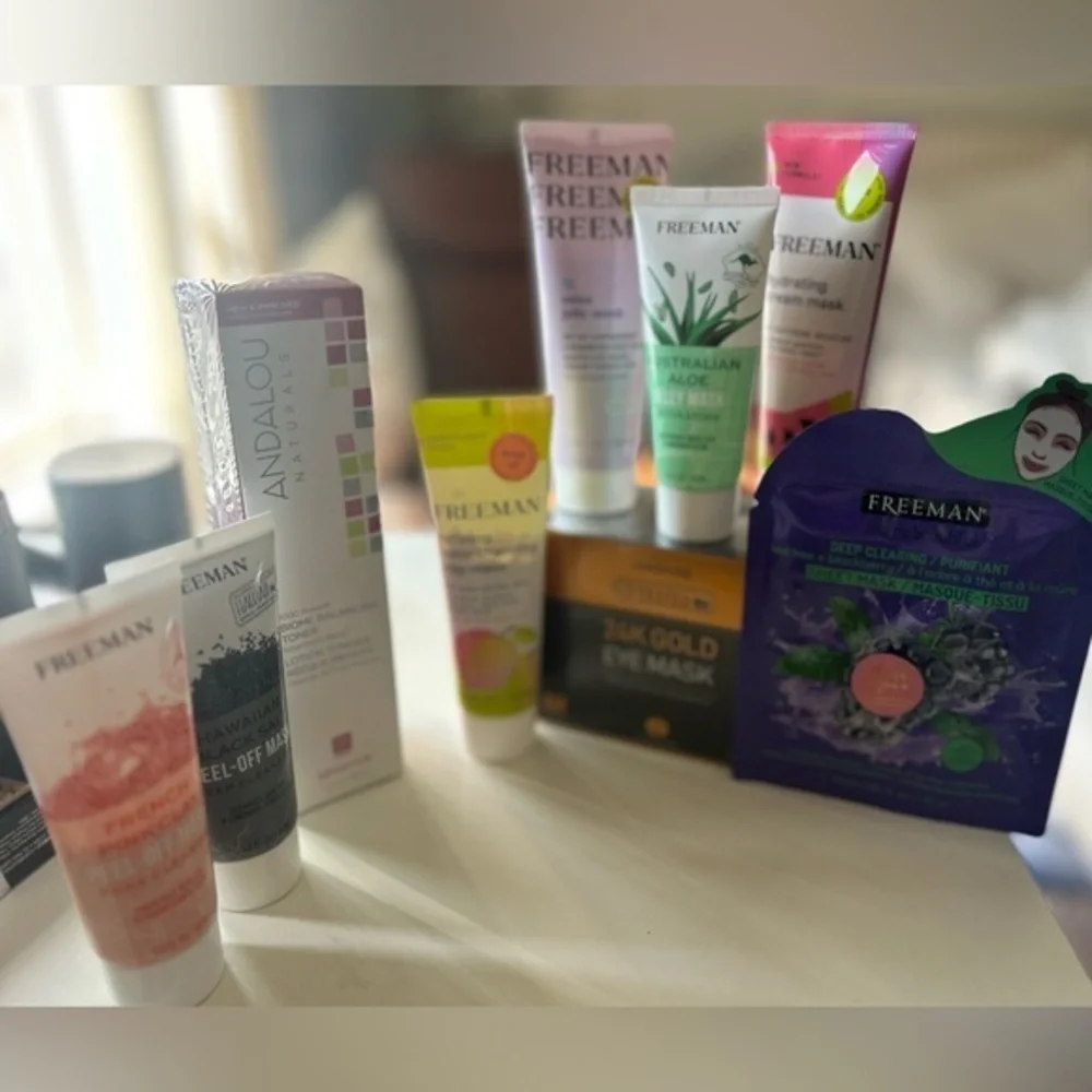 New Skincare Bundle Freeman and Andalou Face Mask Set